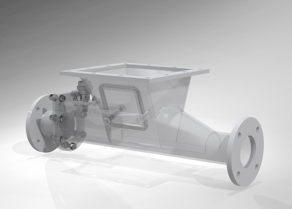 Dilute phase pneumatic conveing BKPI - Biko Serwis